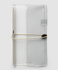 Clear Vinyl Travel Notebook Cover - A5 Slim