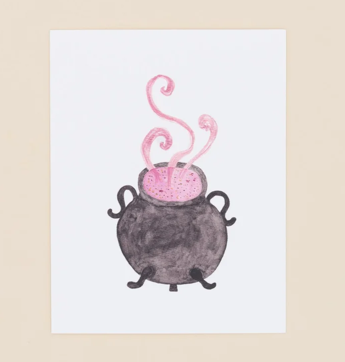 Cauldron Greeting Card