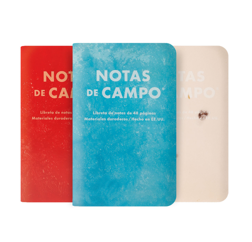 Field Notes "Notas De Campo" Paletas 3-Pack