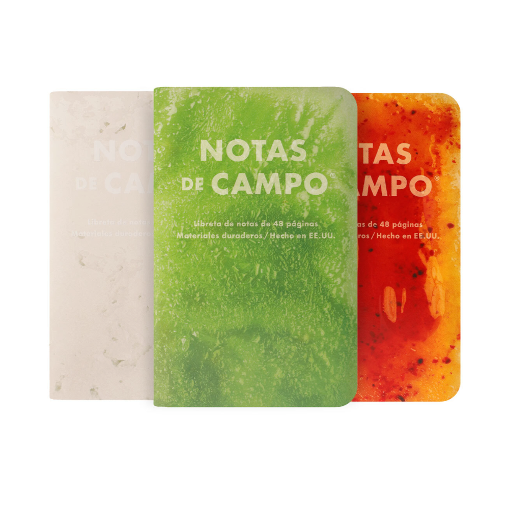 Field Notes "Notas De Campo" Paletas 3-Pack
