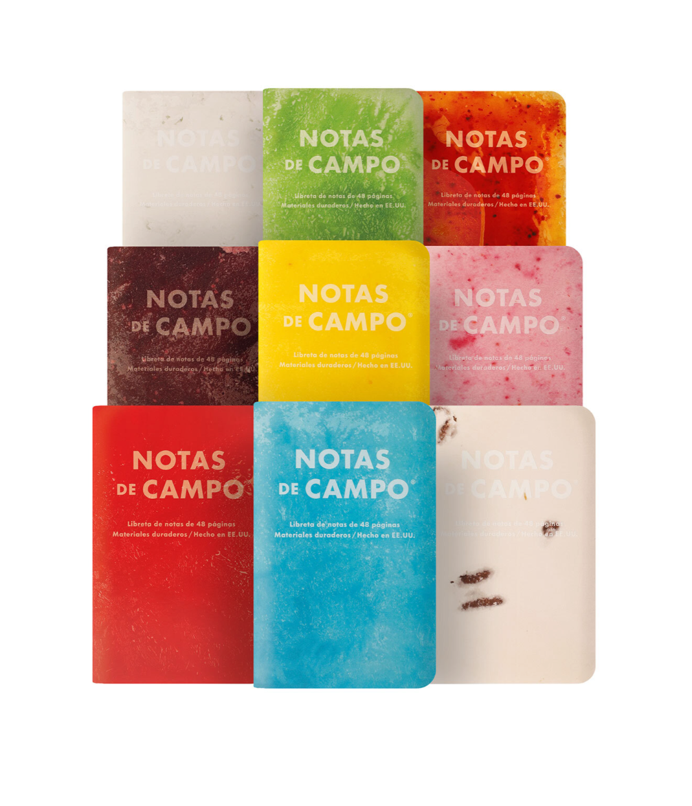 Field Notes "Notas De Campo" Paletas 3-Pack