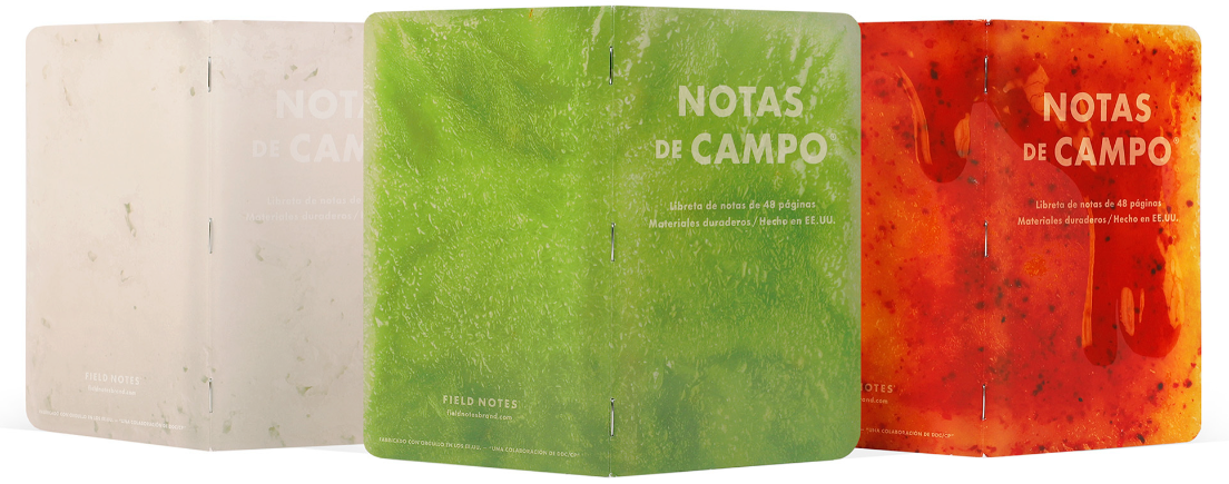 Field Notes "Notas De Campo" Paletas 3-Pack