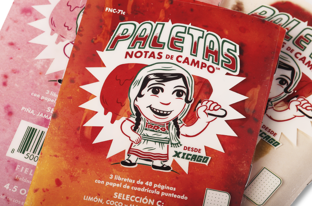 Field Notes "Notas De Campo" Paletas 3-Pack