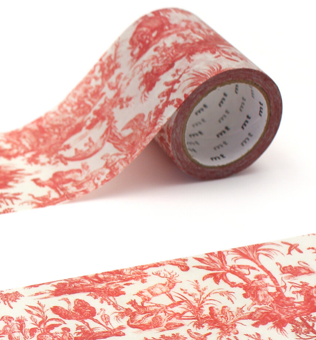 MT Washi Les Quatre Parties Du Monde Red 50mm