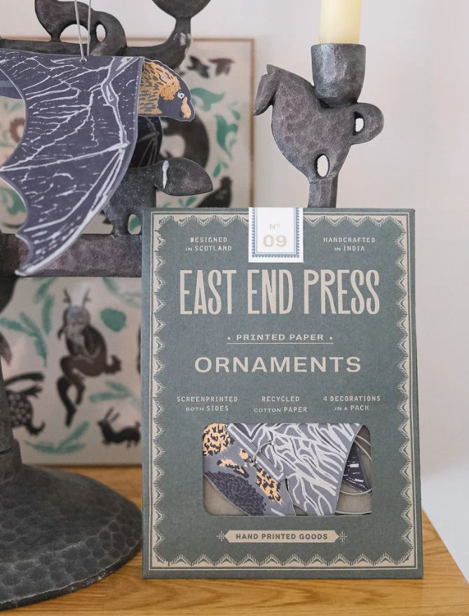 Bats Paper Ornaments