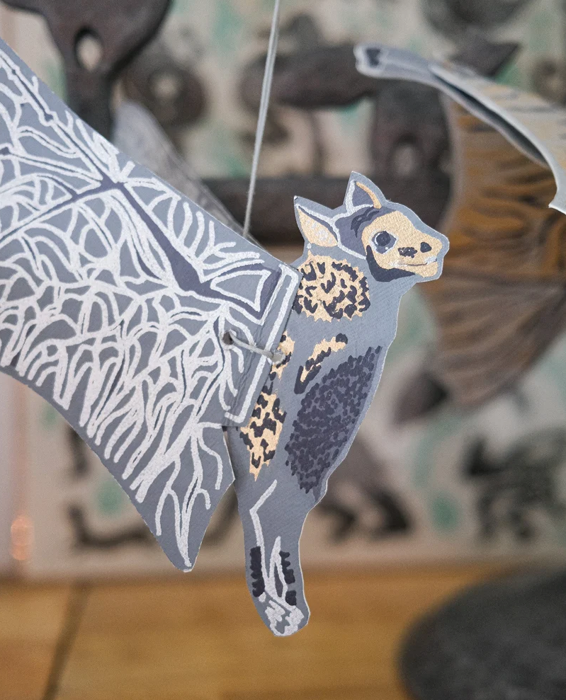 Bats Paper Ornaments