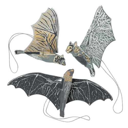 Bats Paper Ornaments