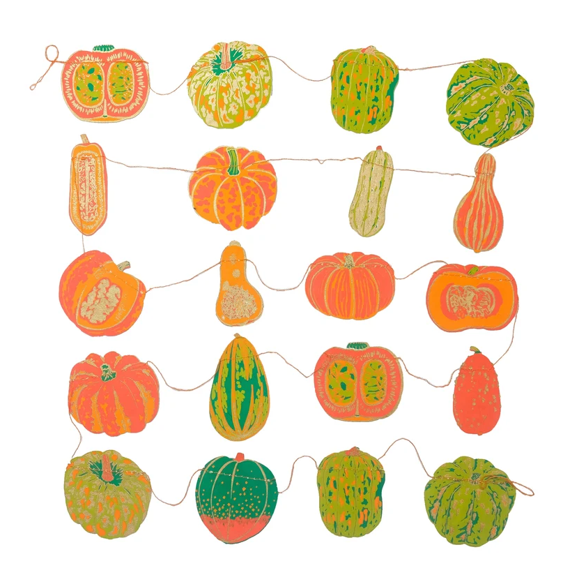 Squashes Sewn Garland