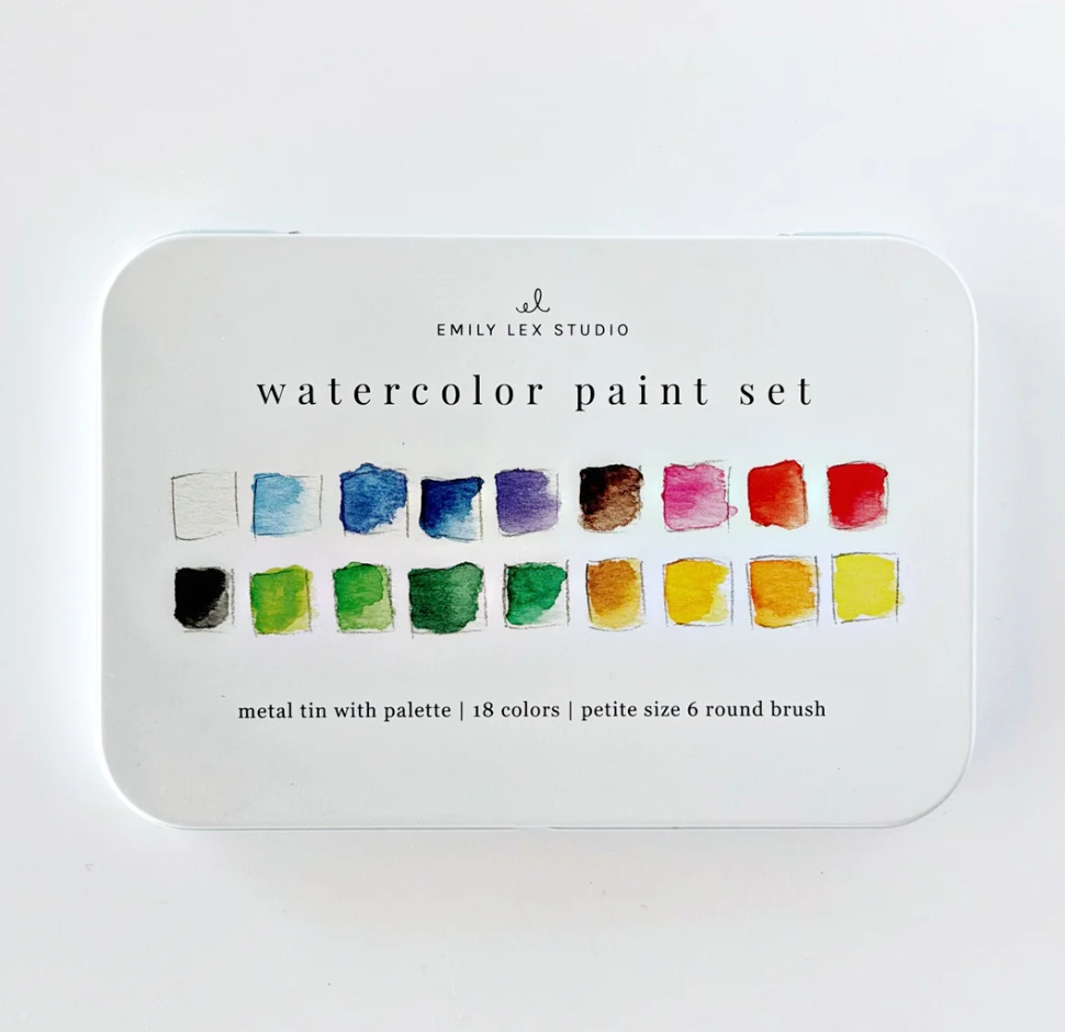 Emily Lex Watercolor Mini Paint Set