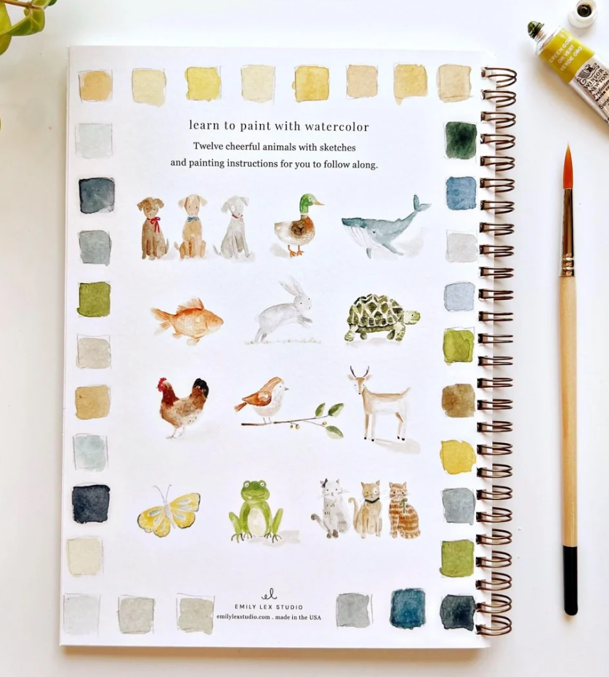 Emily Lex Watercolor Book