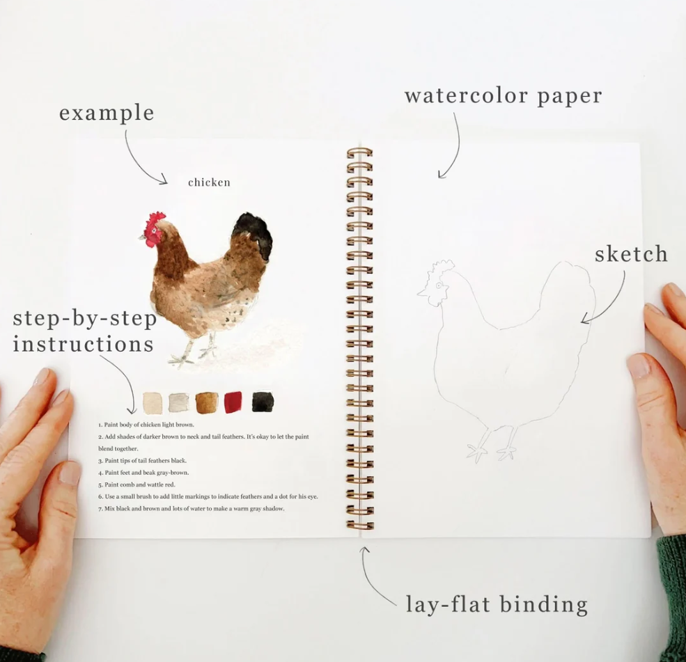 Emily Lex Watercolor Book