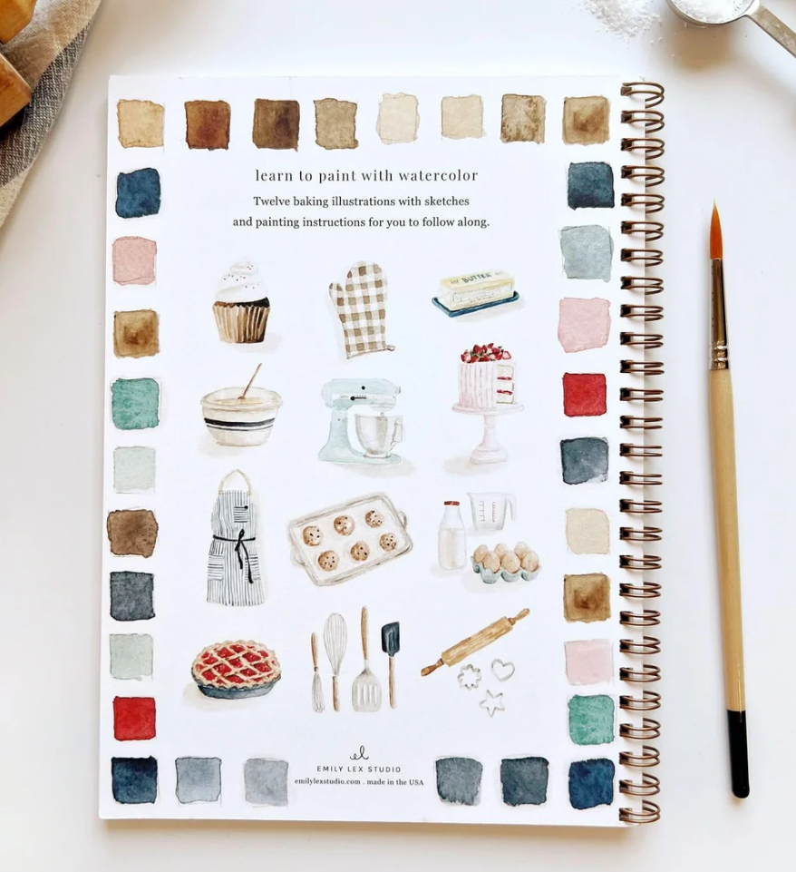 Emily Lex Watercolor Book