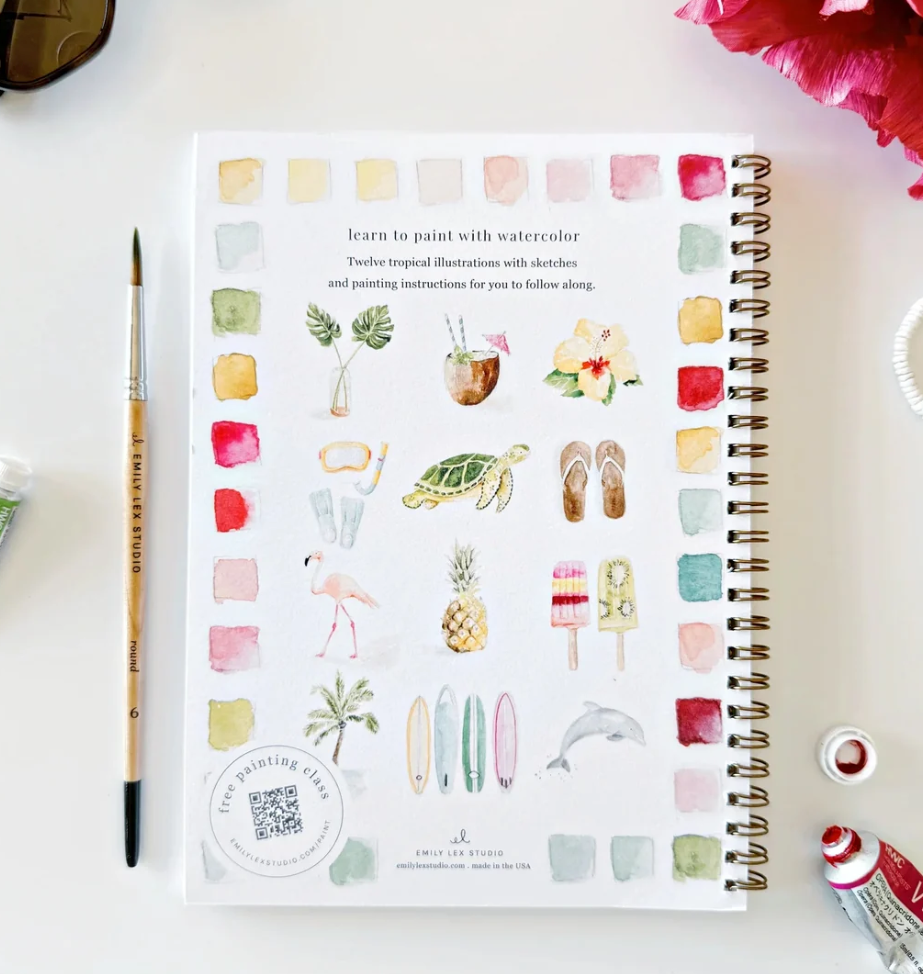 Emily Lex Watercolor Book