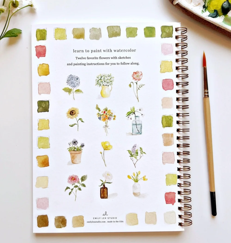 Emily Lex Watercolor Book