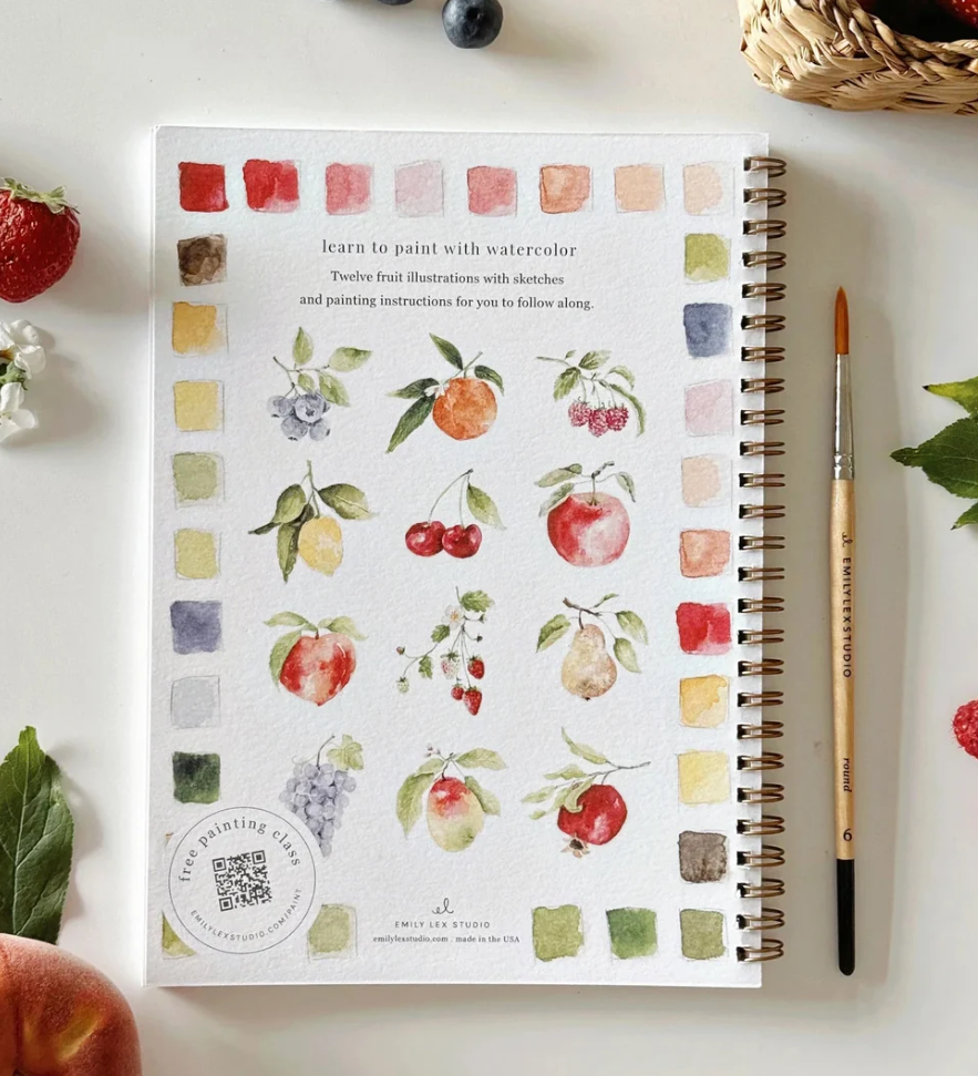 Emily Lex Watercolor Book