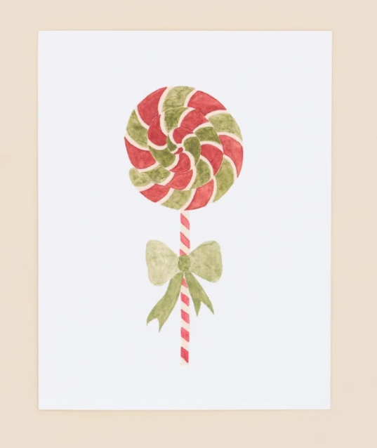 Holiday Lollipop Card