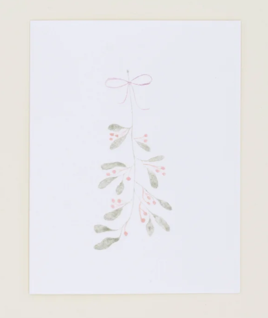 Mistletoe Card