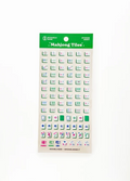 Mahjong Tiles PET Sticker Sheet