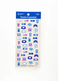 Game Consoles PET Sticker Sheet