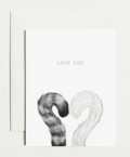 Love You Cat Tails Card