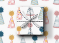 Party Hat Wrapping Paper Roll