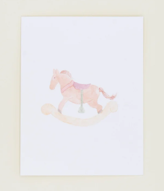 Rocking Horse Card
