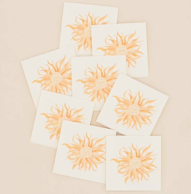Mini Sun Card Set