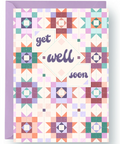 "get well soon" quilt card