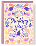 "thinking of you" (folk symmetry) card