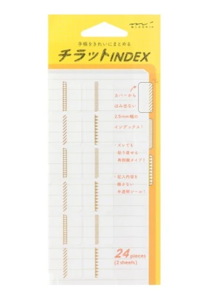 Midori Chiratto Index Tab - Large