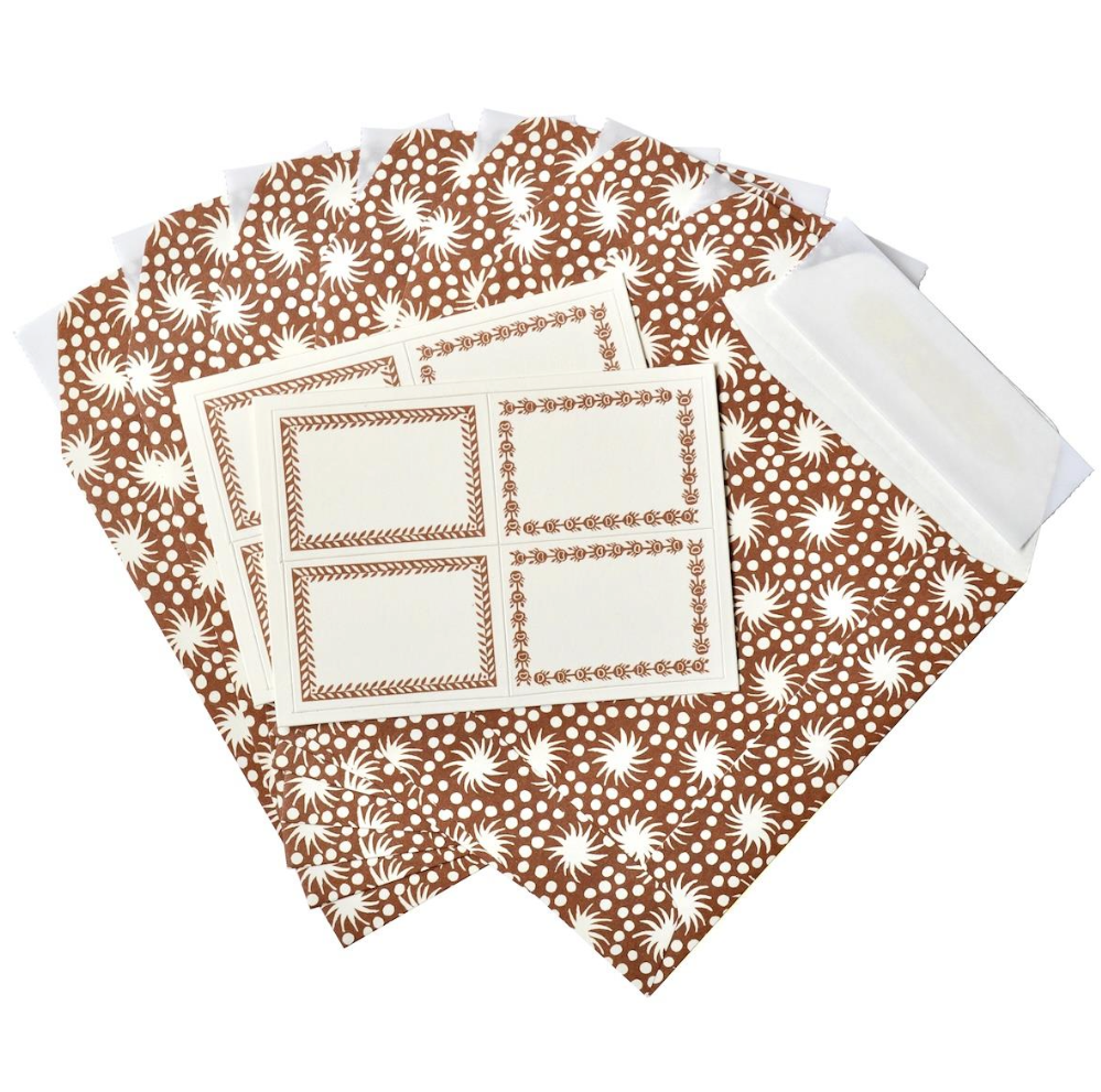 Seed Envelopes with Matching Labels - Set of 8