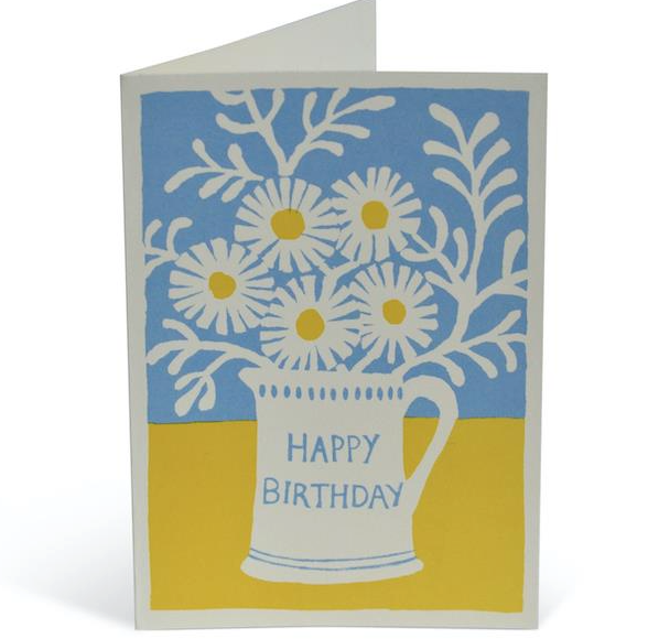 Diasies in a Mug Card