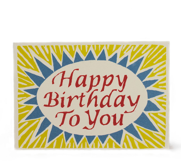 Happy Birthday To You, Red, Yellow and Blue