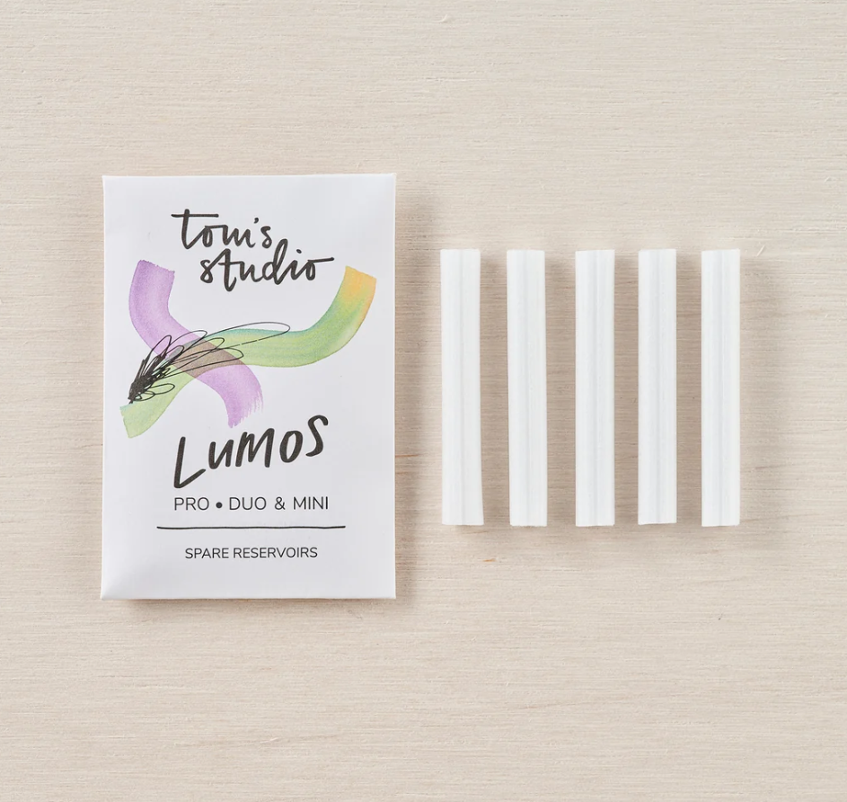 Tom’s Studio Lumos Spare Ink Reservoirs — Duo & Mini (Pack of 5)