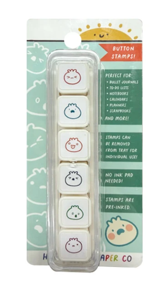 Happy Little Paper Co. Button Stamps