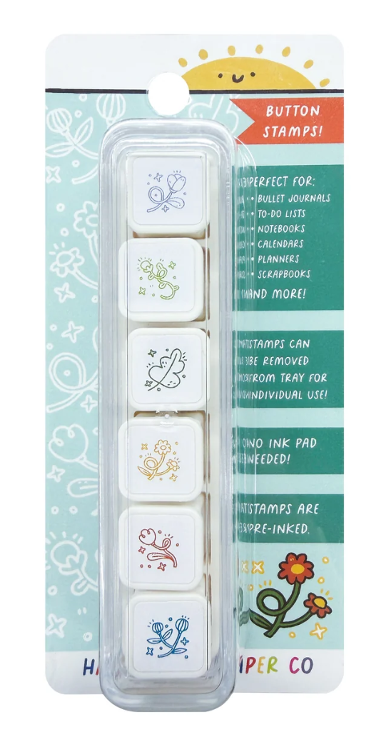 Happy Little Paper Co. Button Stamps