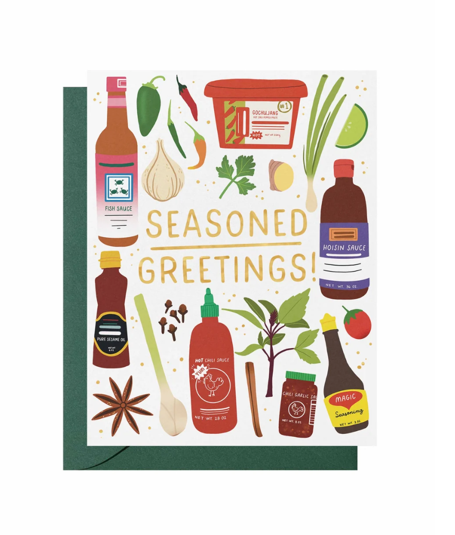 Holiday Card — Seasoned Greetings
