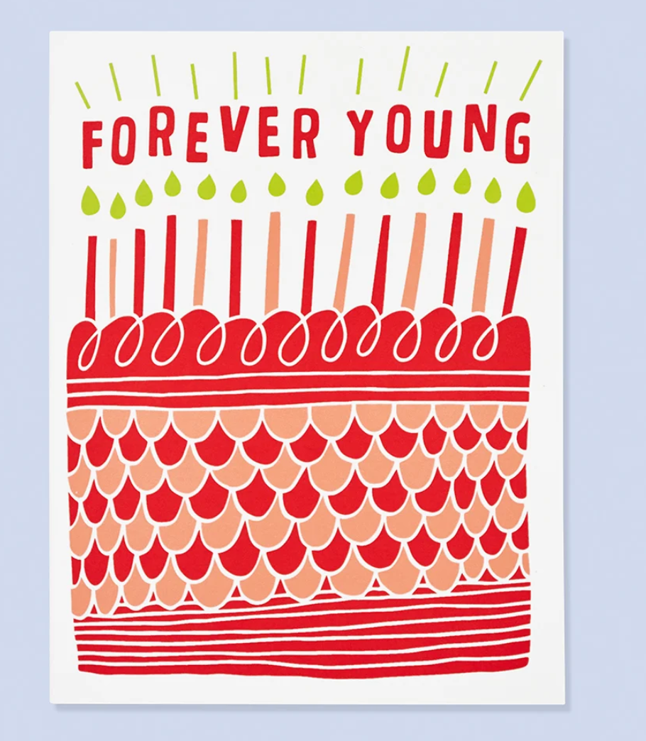 The Good Twin Forever Young Greeting Card
