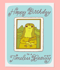 The Good Twin Timeless Beauty Birthday Greeting Card