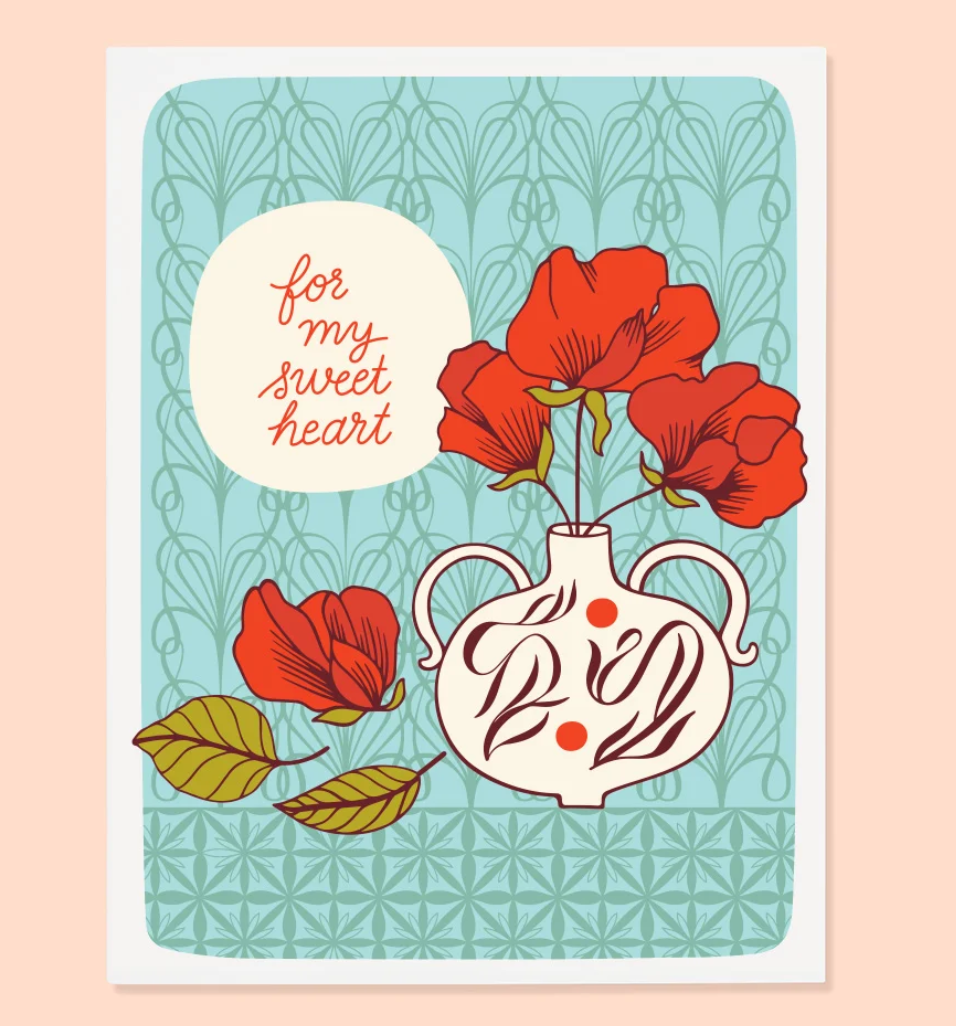 The Good Twin Sweetheart Greeting Card