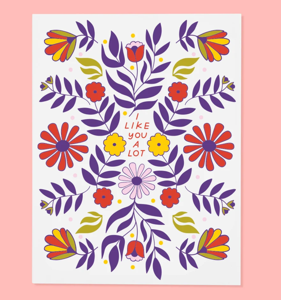 The Good Twin Like You A Lot Greeting Card