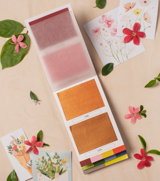 Viviva Colors Metallics Colorsheets- 10 Handmade Watercolors