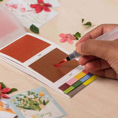 Viviva Colors Metallics Colorsheets- 10 Handmade Watercolors