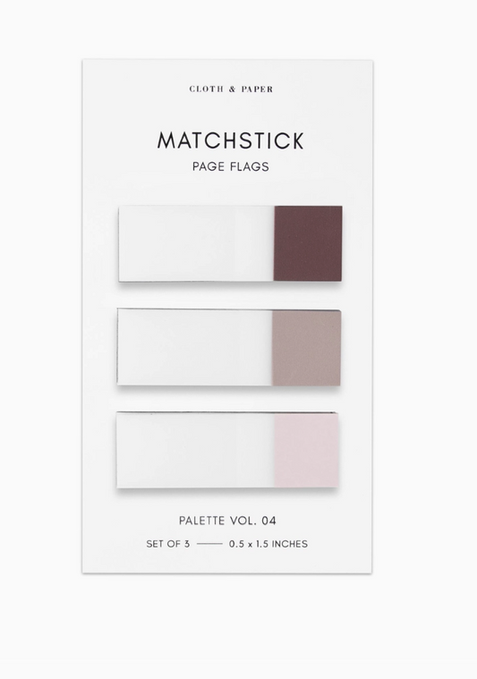 Matchstick Page Flag Set
