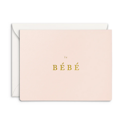 Bebe Girl Greeting Card