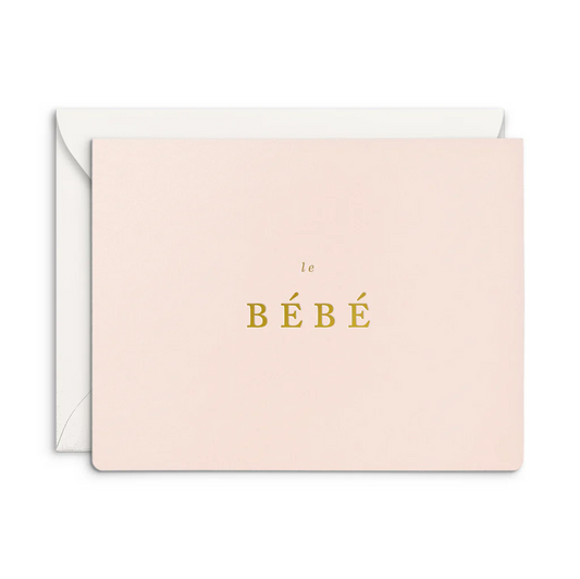 Bebe Girl Greeting Card