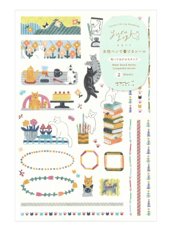 Yuru Log 2 Sticker Sheets