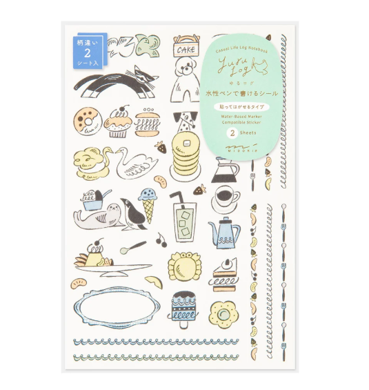 Yuru Log 2 Sticker Sheets